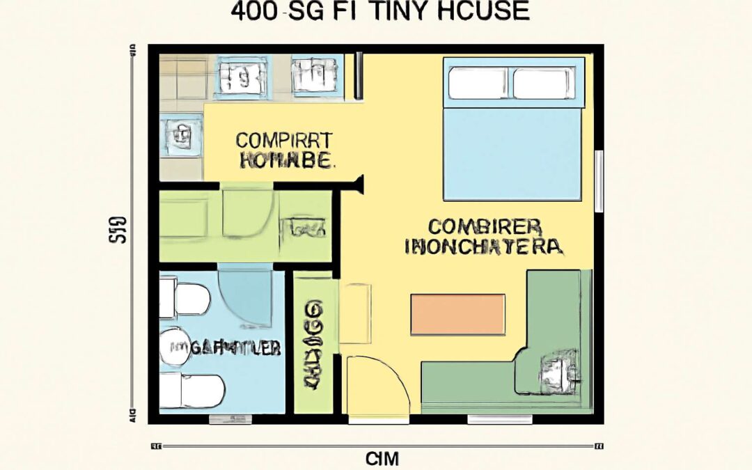 Innovative and Stylish: Discover Perfect Space with Our Top Floor Plans 400 Sq Ft Designs