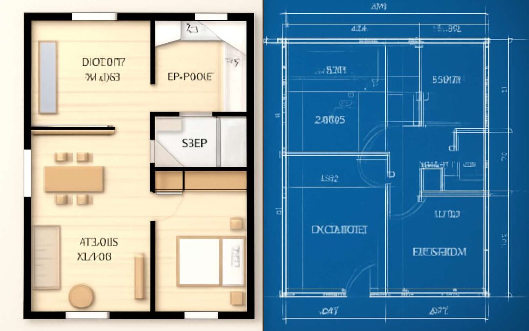 Choosing the right design: floor plans vs blueprints for your dream space