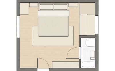 Inspiring floor plans of bedrooms with en suite for elegant, practical hideaways