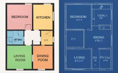 Unpacking home design: are floor plans and blueprints the same – learn the difference.