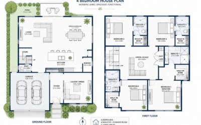 Browse Floor Plans 4 Bedroom House Designs for Spacious Living